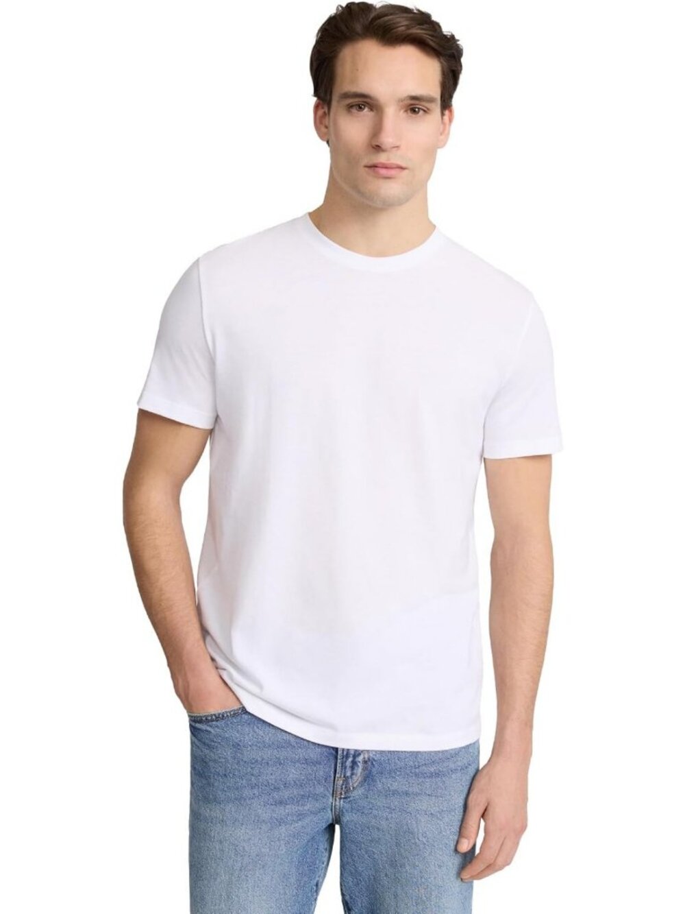 Men's Perfect Pima Cotton Crew Neck Short Sleeve Tee - Soft, Comfortable Fit